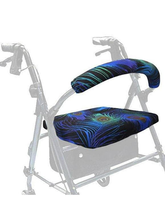 Crutcheze Rollator Walker Seat and Backrest Covers | Made in USA